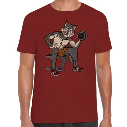 Wolf Gym T-Shirt - Tshirtpark.com