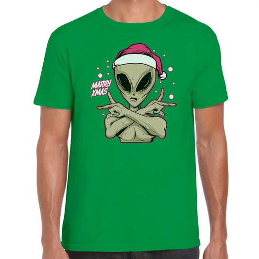 X-mas Alien T-Shirt - Tshirtpark.com