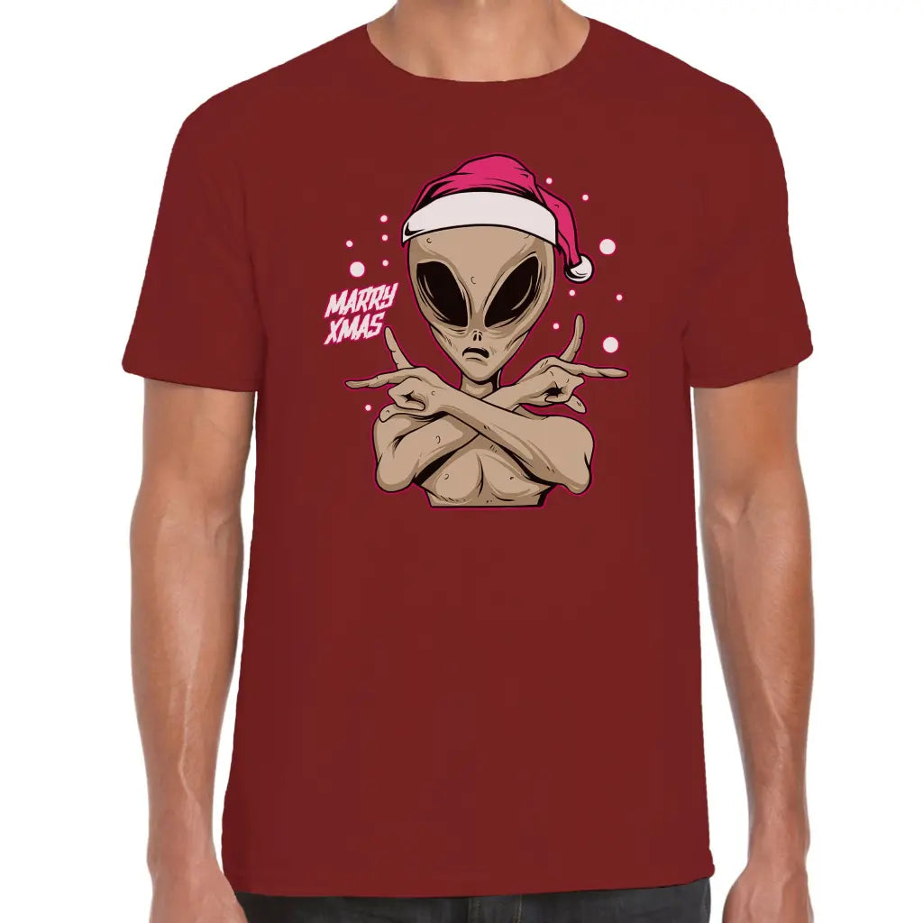 X-mas Alien T-Shirt - Tshirtpark.com