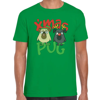 Xmas Pug T-Shirt - Tshirtpark.com