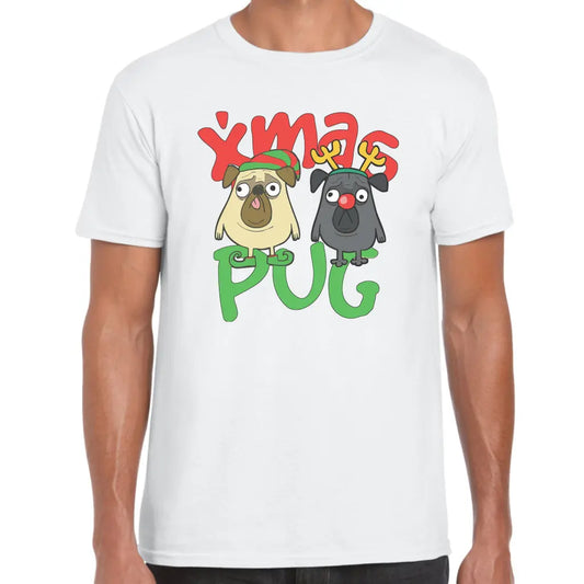 Xmas Pug T-Shirt - Tshirtpark.com