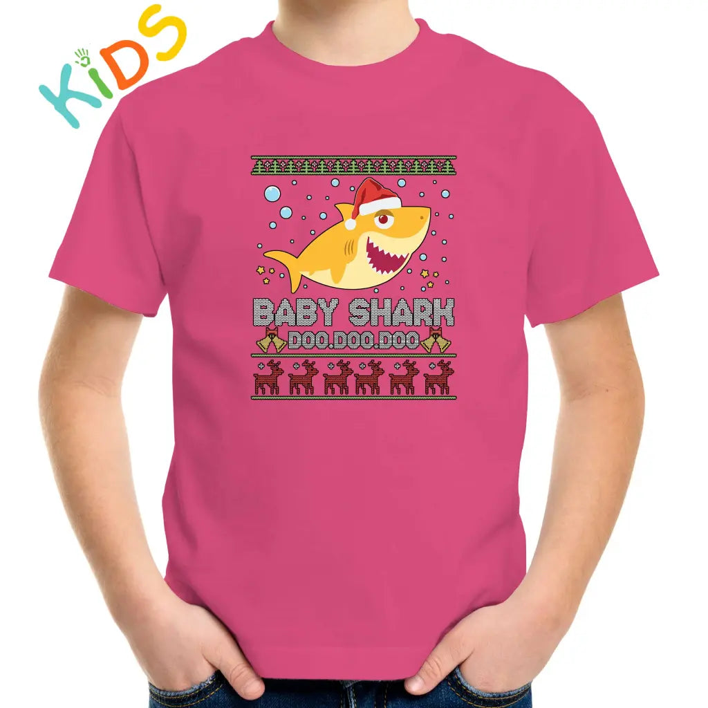 Yellow Baby Shark Kids T-shirt - Tshirtpark.com