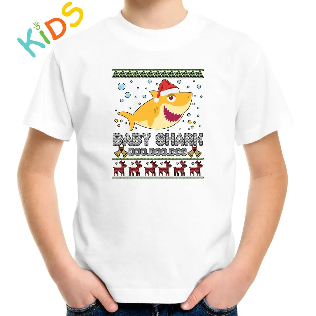 Yellow Baby Shark Kids T-shirt - Tshirtpark.com