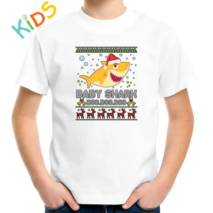 Yellow Baby Shark Kids T-shirt - Tshirtpark.com