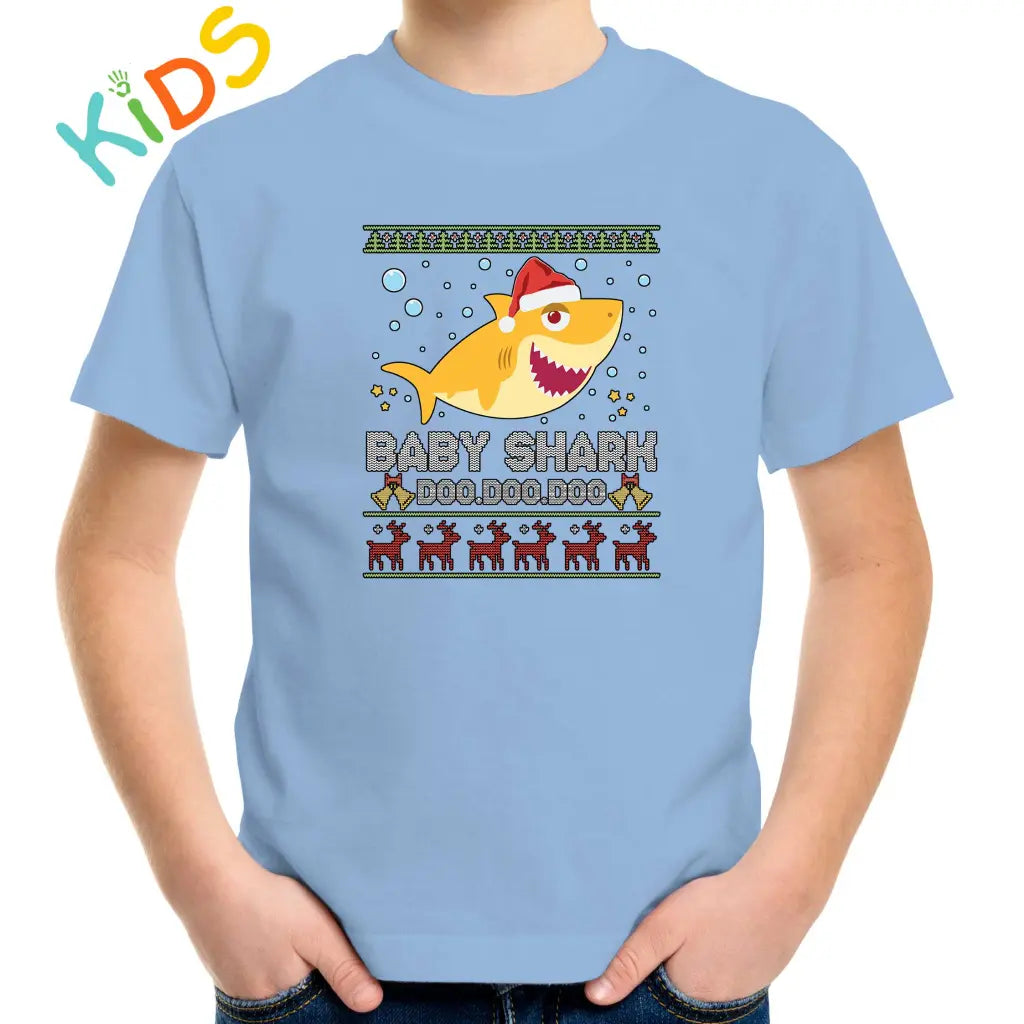 Yellow Baby Shark Kids T-shirt - Tshirtpark.com