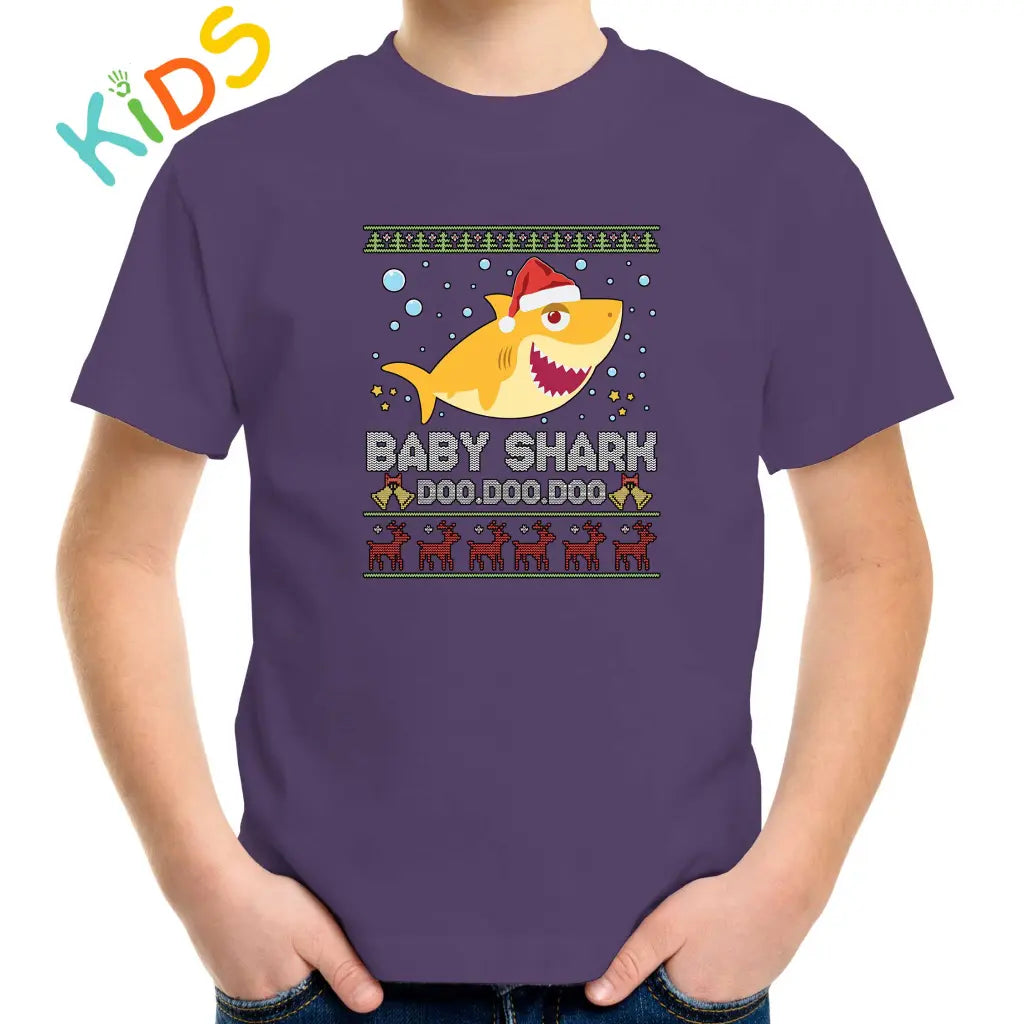 Yellow Baby Shark Kids T-shirt - Tshirtpark.com