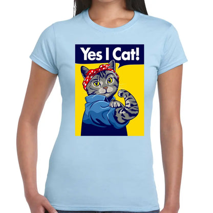 Yes I Cat Ladies T-shirt - Tshirtpark.com