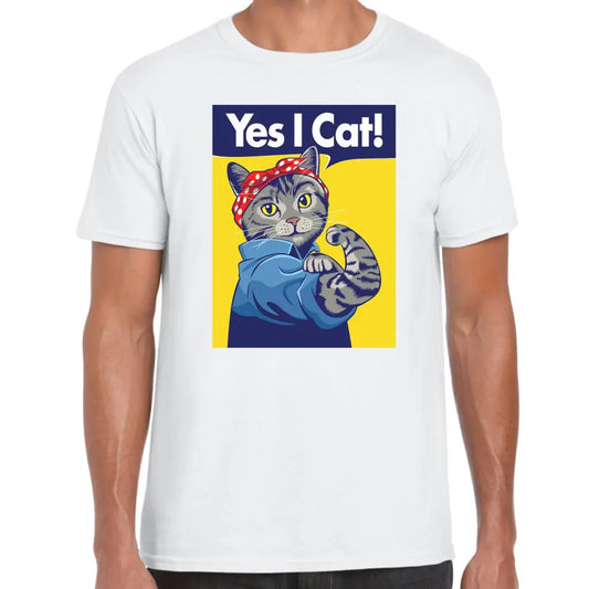 Yes I Cat T-Shirt - Tshirtpark.com