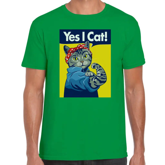 Yes I Cat T-Shirt - Tshirtpark.com