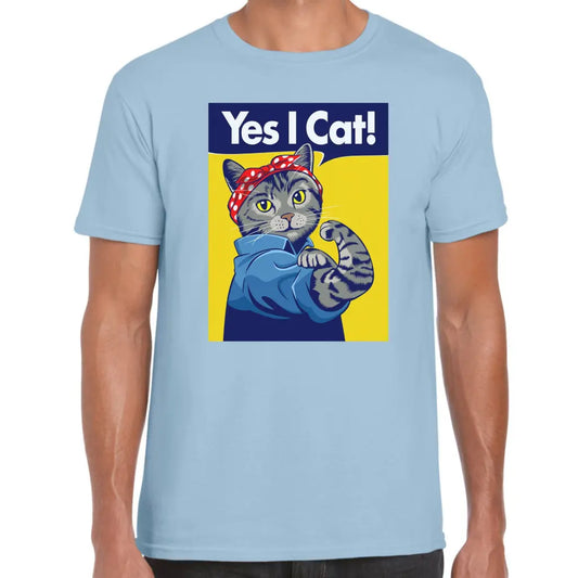 Yes I Cat T-Shirt - Tshirtpark.com