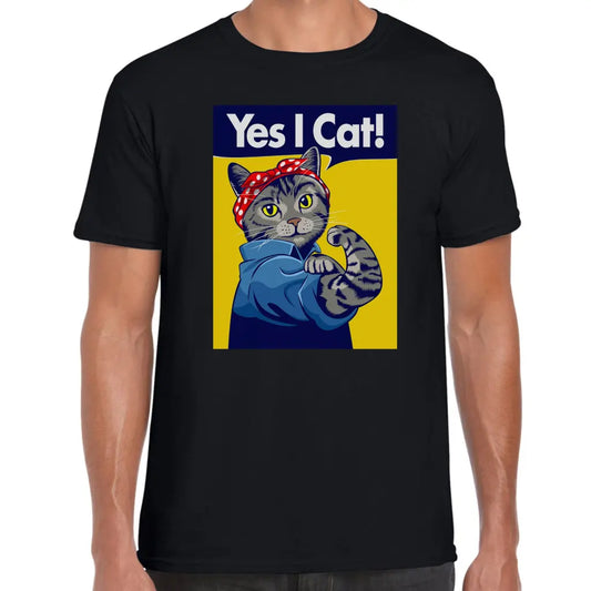 Yes I Cat T-Shirt - Tshirtpark.com