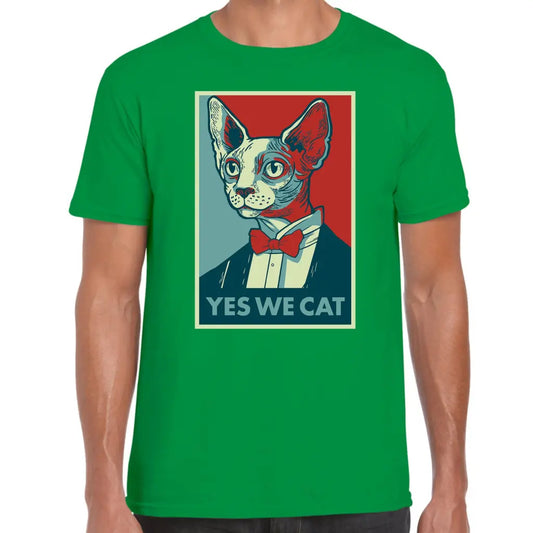 Yes We Cat T-Shirt - Tshirtpark.com