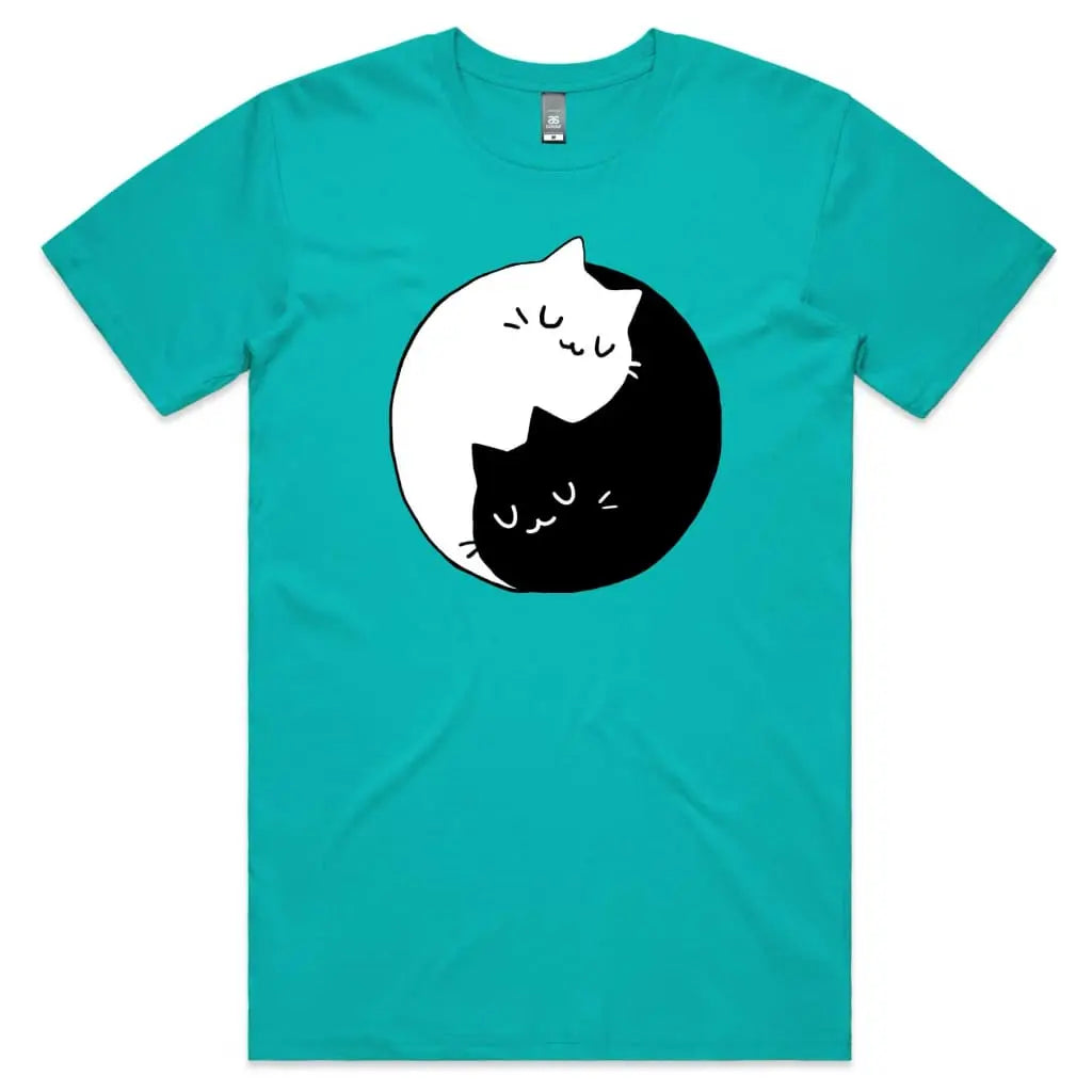 Yin-yang Cat T-Shirt - Tshirtpark.com