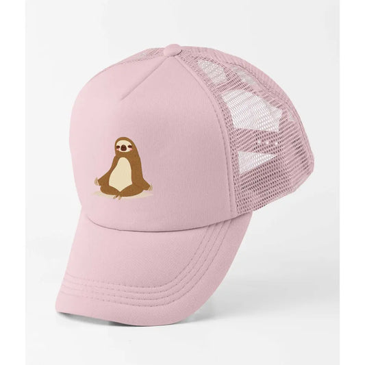 Yoga Sloth Trucker Cap - Tshirtpark.com