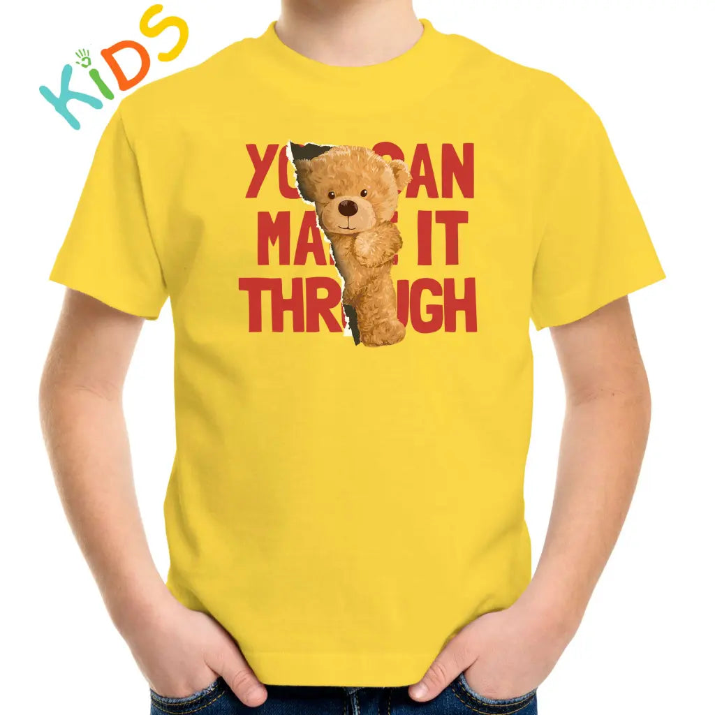 You Can Make It Through Kids T-shirt - Tshirtpark.com