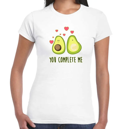 You Complete Me Ladies T-shirt - Tshirtpark.com