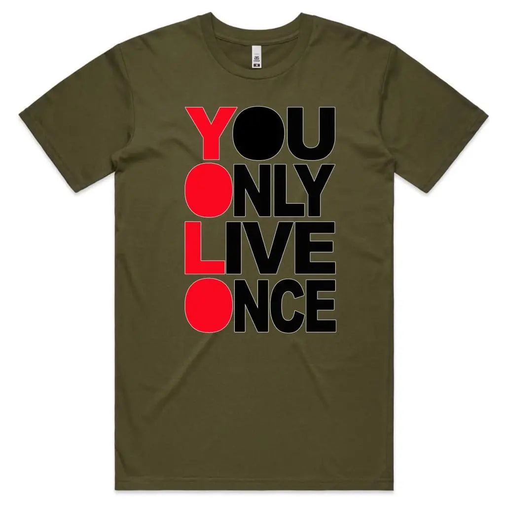 You Only Live Once T-Shirt - Tshirtpark.com