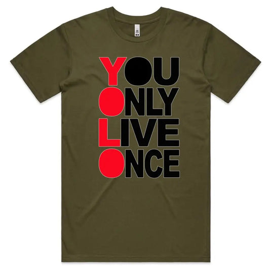 You Only Live Once T-Shirt - Tshirtpark.com