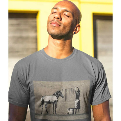 Zebra Banksy T-Shirt - Tshirtpark.com