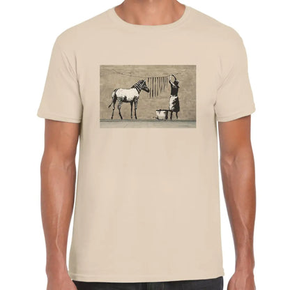 Zebra Banksy T-Shirt - Tshirtpark.com