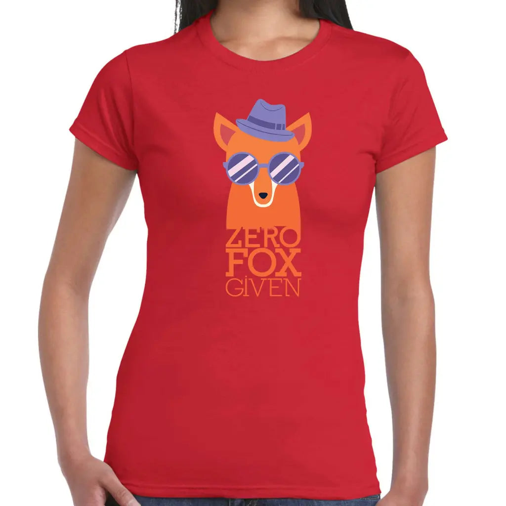 Zero Fox Given Ladies T-shirt - Tshirtpark.com