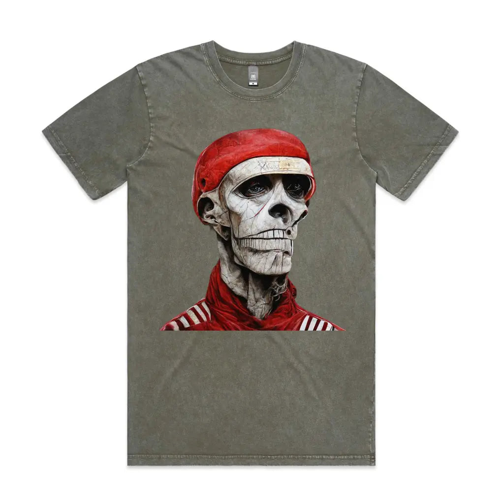 Zombie Boxer Stone Wash T-Shirt - Tshirtpark.com