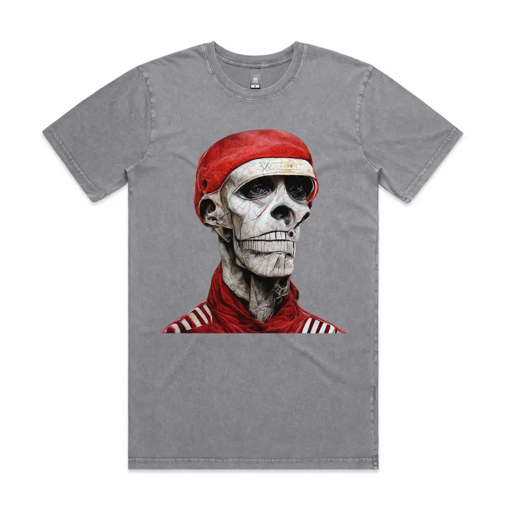 Zombie Boxer Stone Wash T-Shirt - Tshirtpark.com