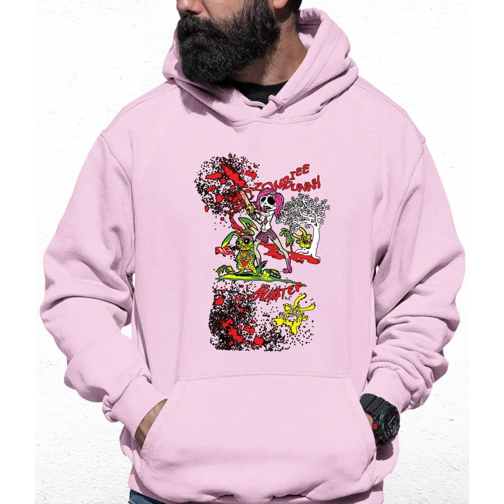 Zombie Bunny Colour Hoodie - Tshirtpark.com