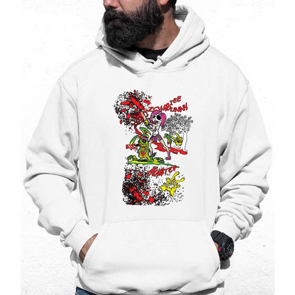 Zombie Bunny Colour Hoodie - Tshirtpark.com