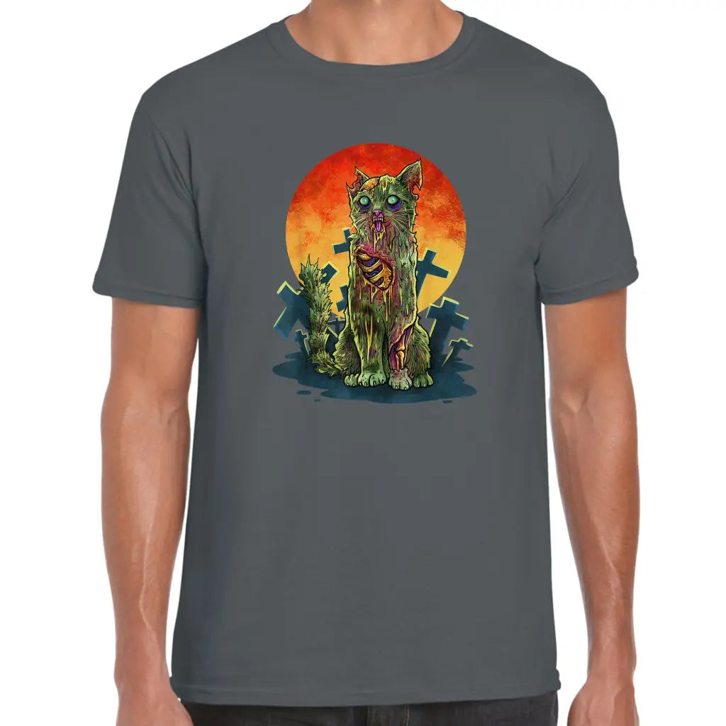 Zombie Cat T-Shirt - Tshirtpark.com