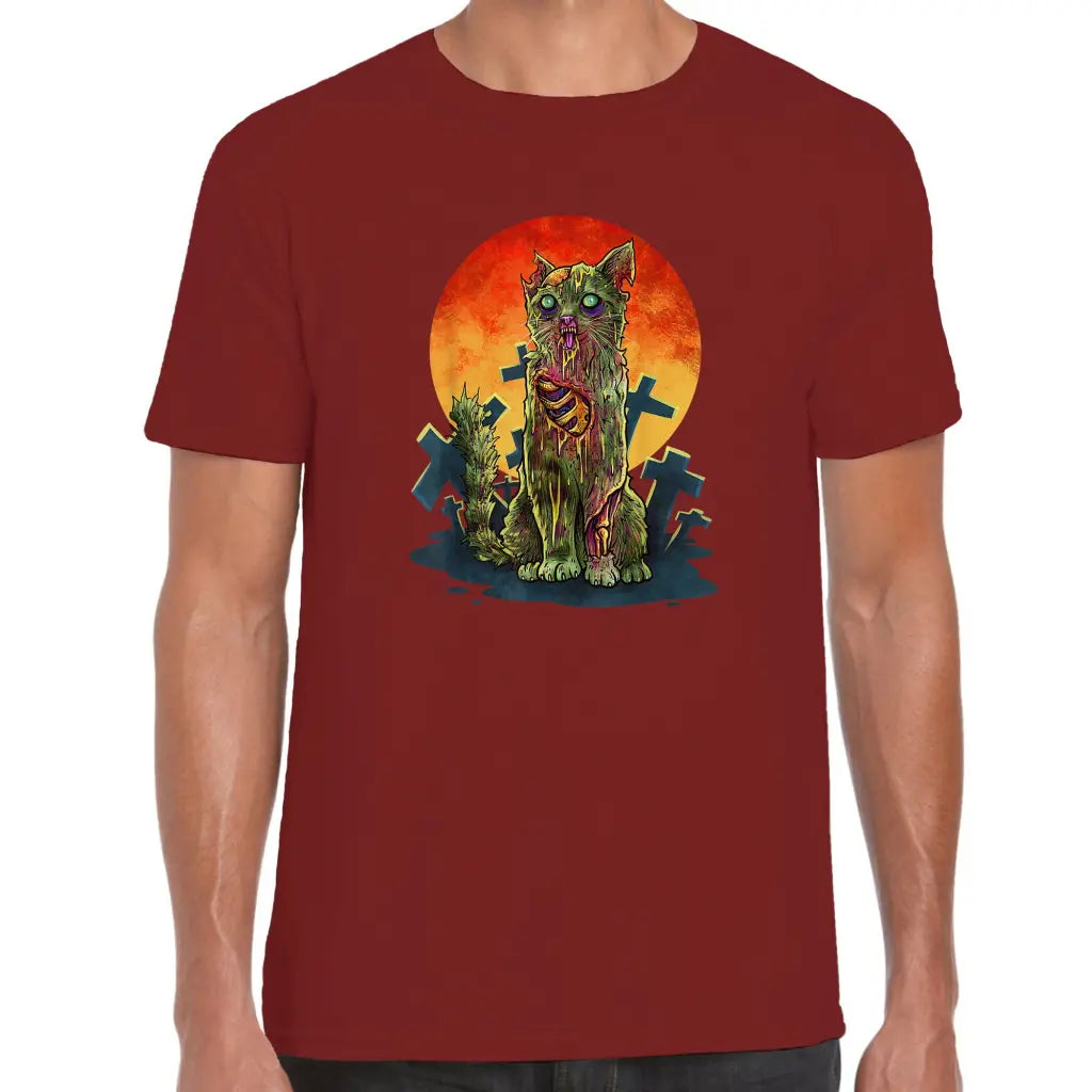 Zombie Cat T-Shirt - Tshirtpark.com