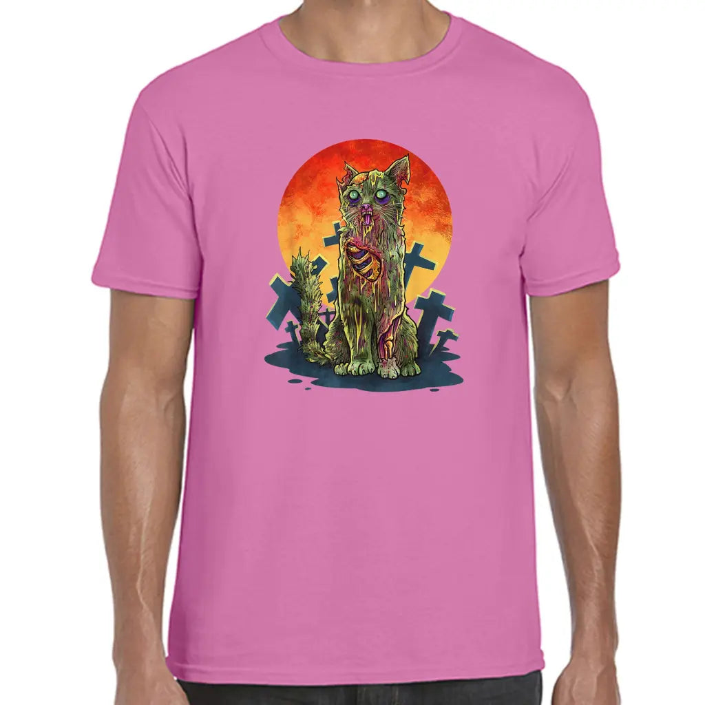 Zombie Cat T-Shirt - Tshirtpark.com