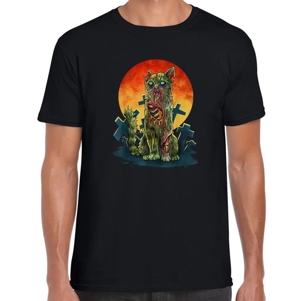 Zombie Cat T-Shirt - Tshirtpark.com