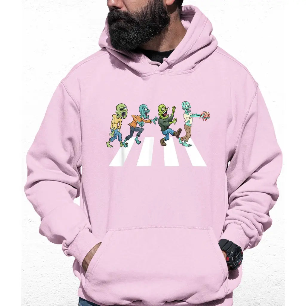 Zombie Crossing Colour Hoodie - Tshirtpark.com