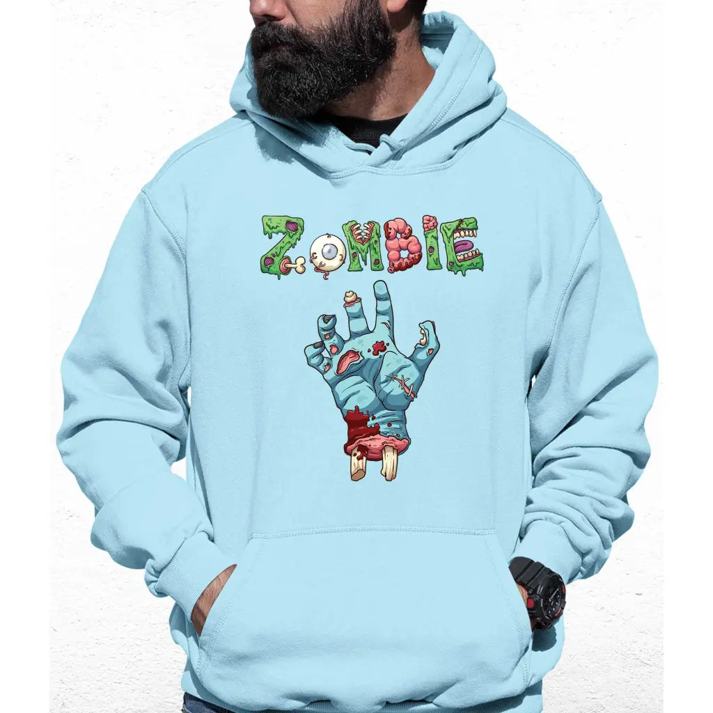 Zombie Hand Colour Hoodie - Tshirtpark.com