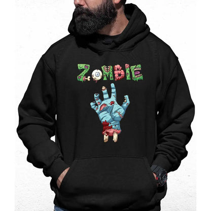 Zombie Hand Colour Hoodie - Tshirtpark.com