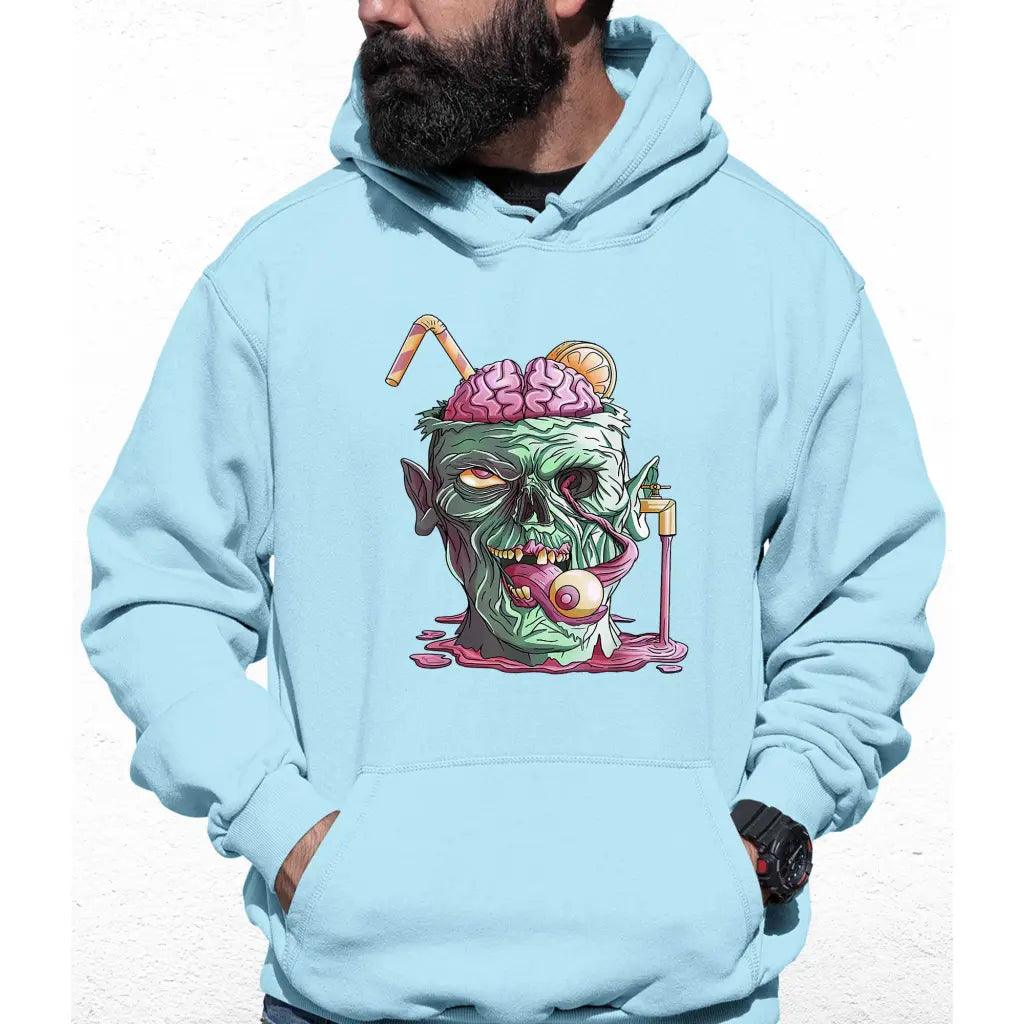 Zombie Head Cocktail Colour Hoodie - Tshirtpark.com