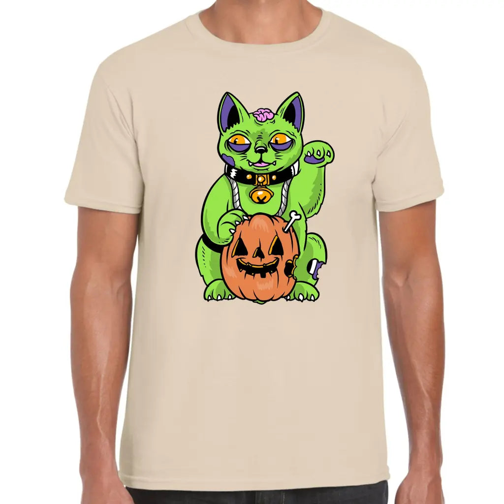 Zombie Lucky Cat T-Shirt - Tshirtpark.com