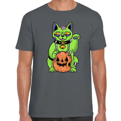 Zombie Lucky Cat T-Shirt - Tshirtpark.com