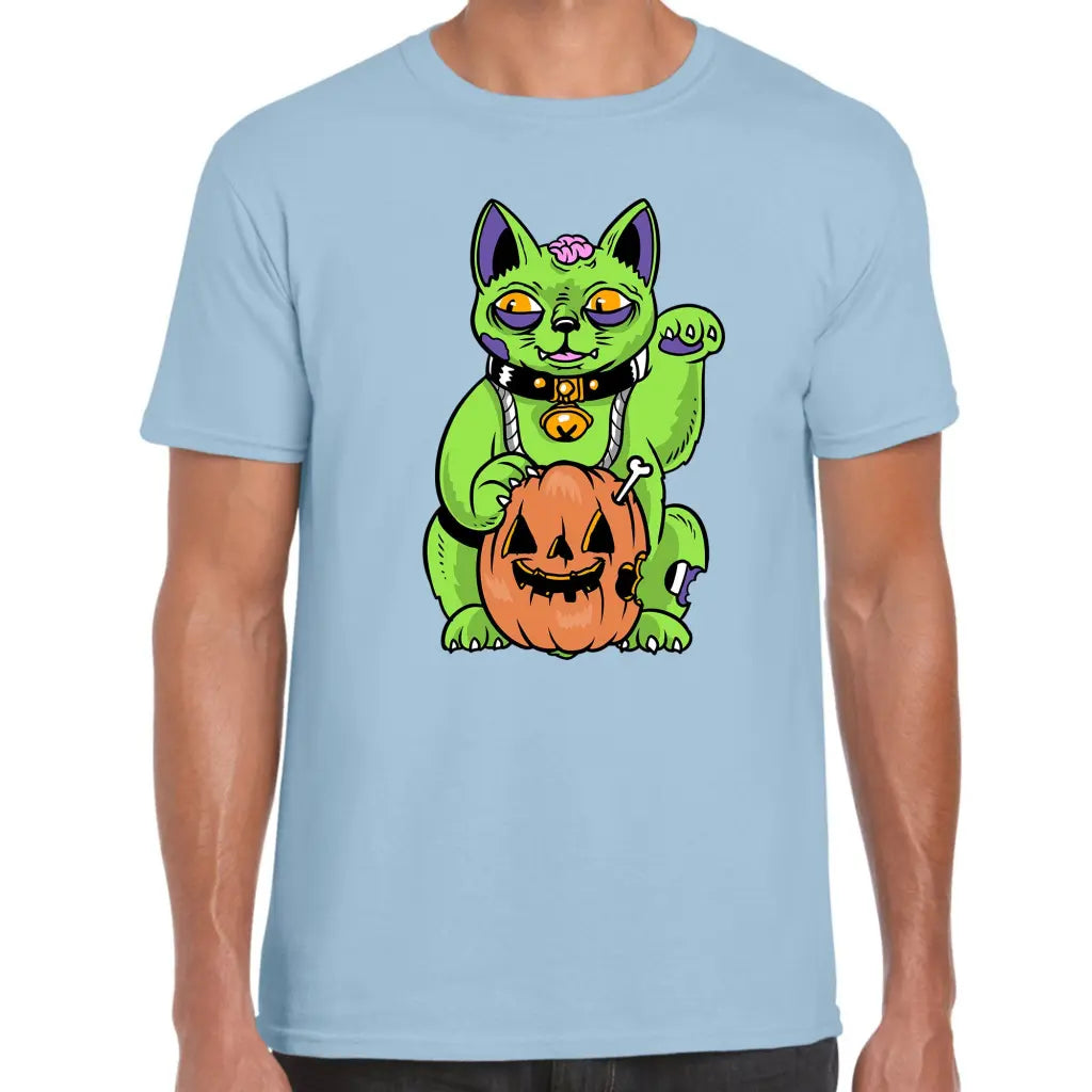 Zombie Lucky Cat T-Shirt - Tshirtpark.com