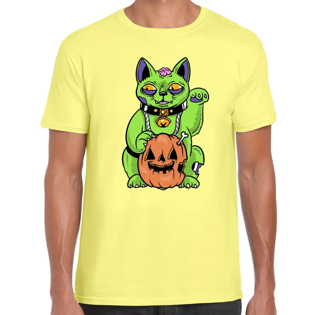 Zombie Lucky Cat T-Shirt - Tshirtpark.com