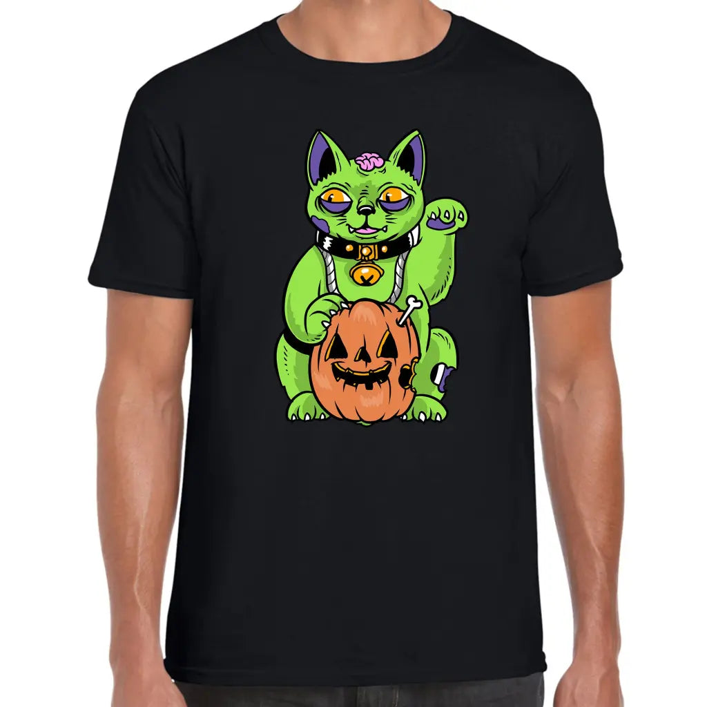 Zombie Lucky Cat T-Shirt - Tshirtpark.com