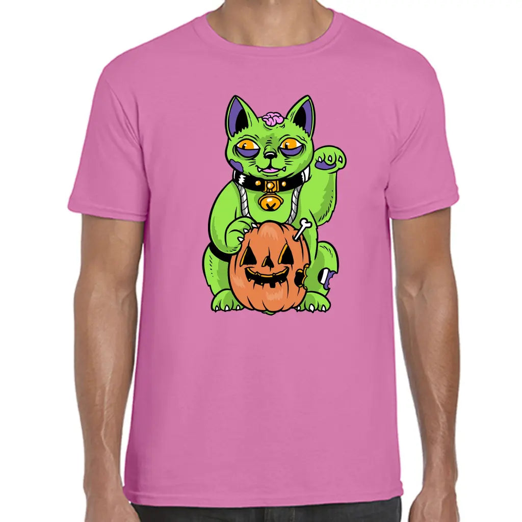 Zombie Lucky Cat T-Shirt - Tshirtpark.com