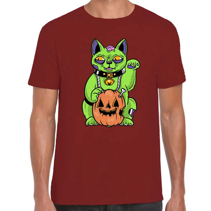 Zombie Lucky Cat T-Shirt - Tshirtpark.com