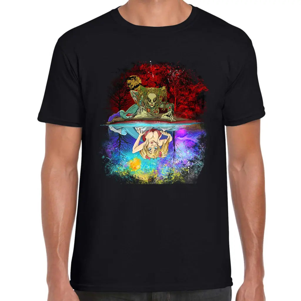 Zombie Mirror T-Shirt - Tshirtpark.com