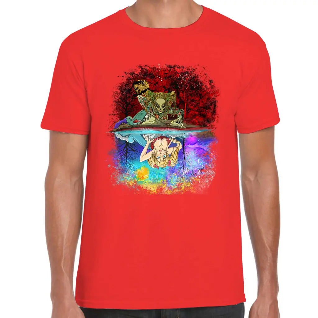 Zombie Mirror T-Shirt - Tshirtpark.com