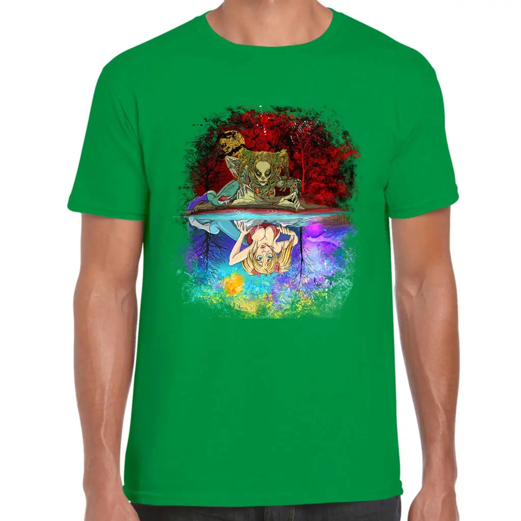 Zombie Mirror T-Shirt - Tshirtpark.com