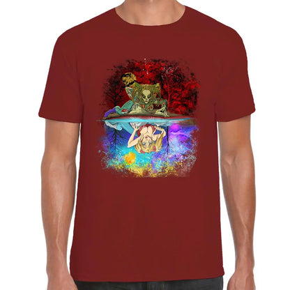 Zombie Mirror T-Shirt - Tshirtpark.com