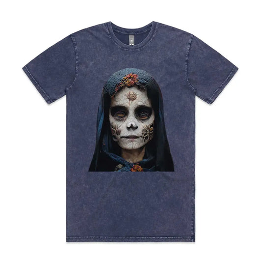 Zombie Nun Stone Wash T-Shirt - Tshirtpark.com