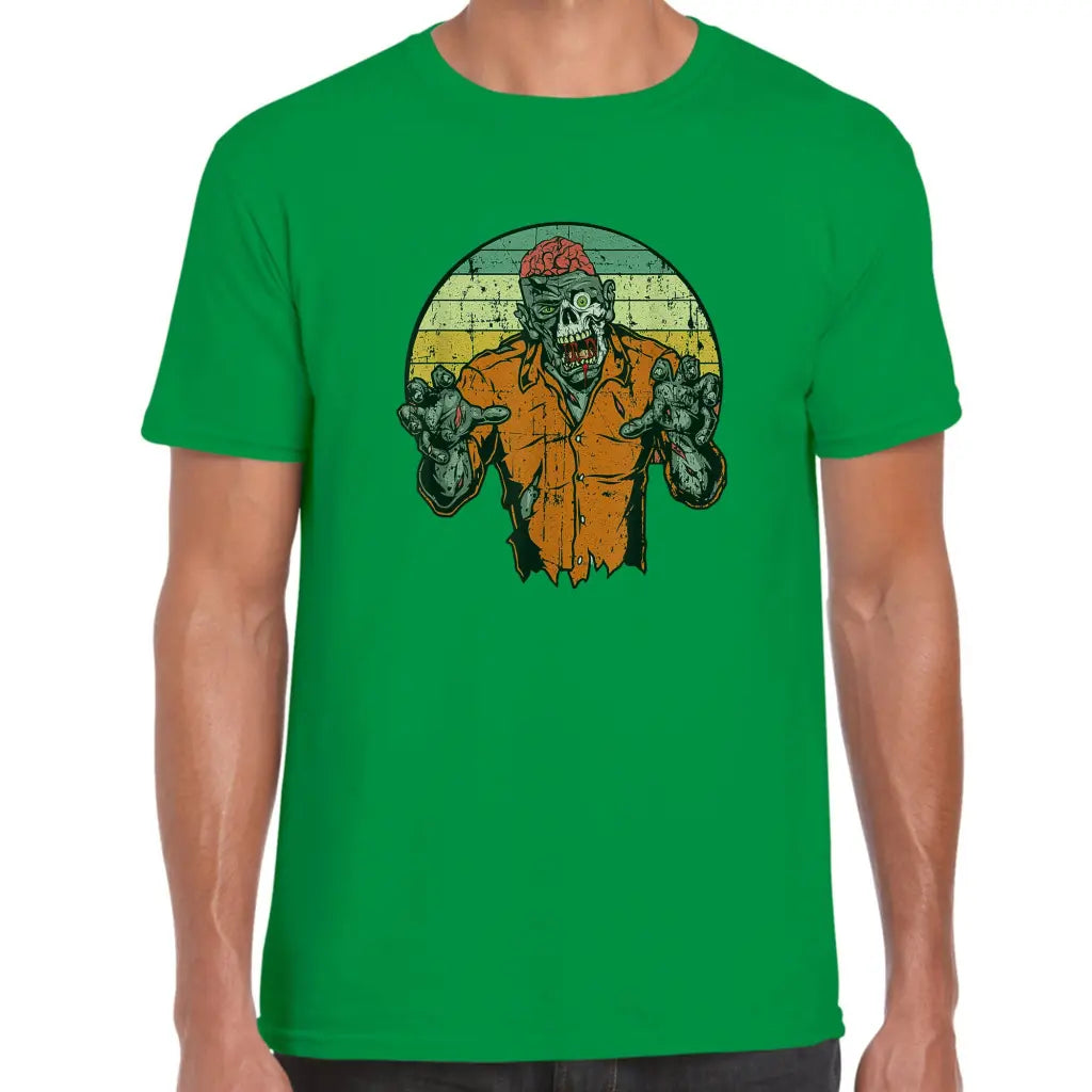 Zombie Orange Shirt T-Shirt - Tshirtpark.com